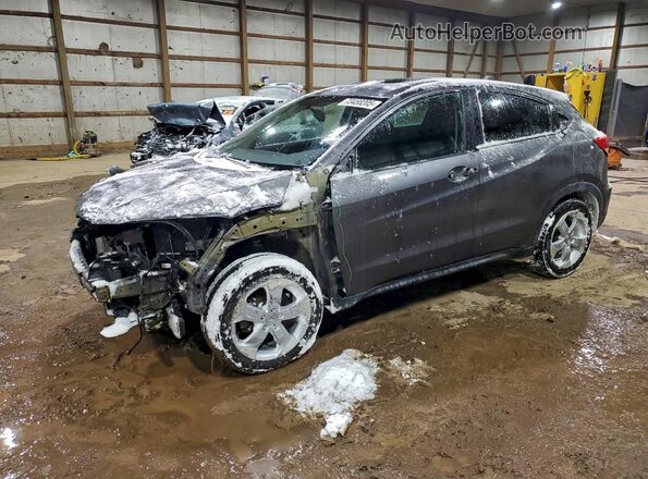 3CZRU6H53GM713331 2016 HONDA HR-V Серый Передняя левая четверть
