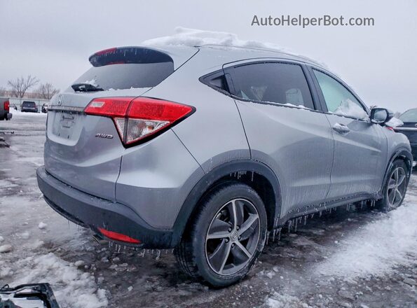 3CZRU6H59MM750430 2021 HONDA HR-V Серебряный Задняя правая четверть