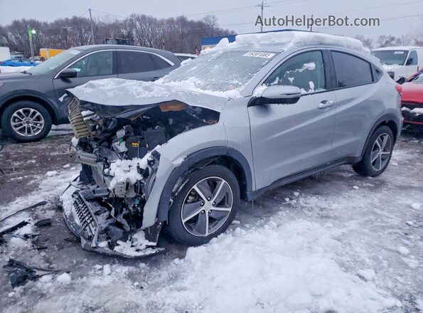 3CZRU6H59MM750430 2021 HONDA HR-V Серебряный Передняя левая четверть