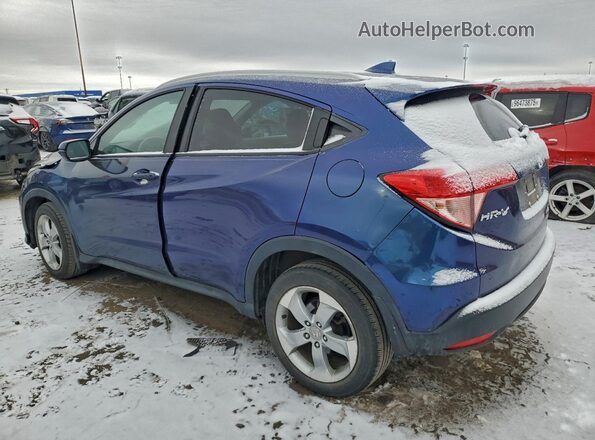 3CZRU6H75GM734733 2016 HONDA HR-V Синий Задняя левая четверть