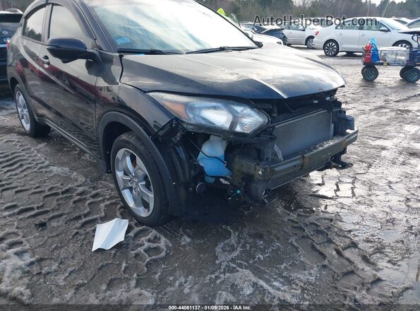 3CZRU6H75HM715293 2017 HONDA HR-V Черный Вид спереди