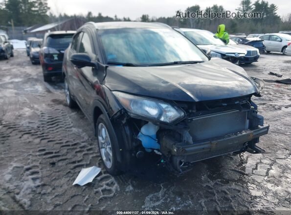 3CZRU6H75HM715293 2017 HONDA HR-V Черный Вид задней части салона