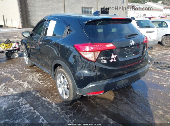3CZRU6H75HM715293 2017 HONDA HR-V Черный Задняя левая четверть