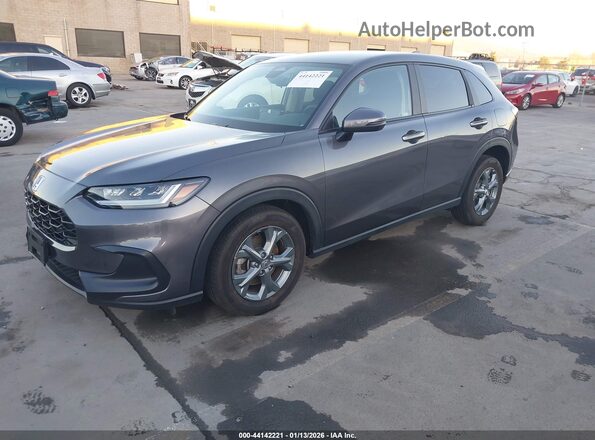 3CZRZ1H35TM702876 2026 HONDA HR-V Gray წინა მარცხენა ხედი სამი მეოთხედიდან