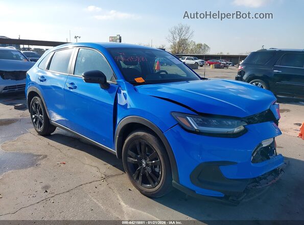 3CZRZ1H55TM708064 2026 HONDA HR-V Синий Передняя правая четверть
