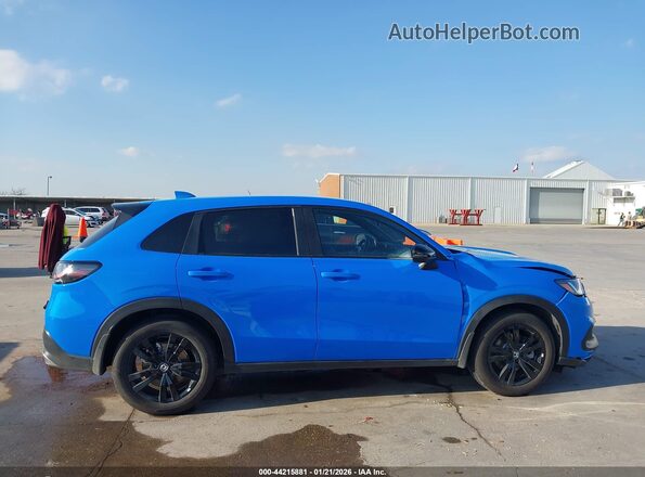 3CZRZ1H55TM708064 2026 HONDA HR-V Синий Вид задней части салона
