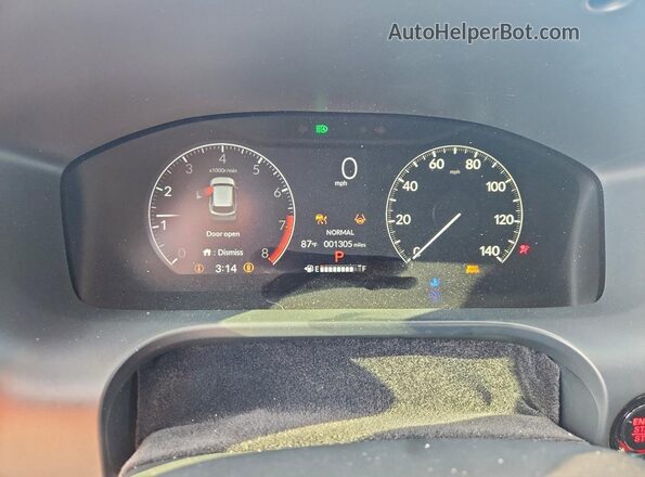 3CZRZ1H59TM717320 2026 HONDA HR-V Gray Widok zestawu wskaźników