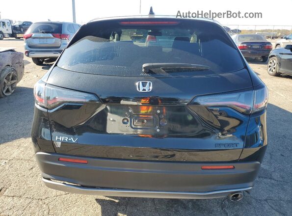 3CZRZ2H52SM755198 2025 HONDA HR-V Black Widok z tyłu
