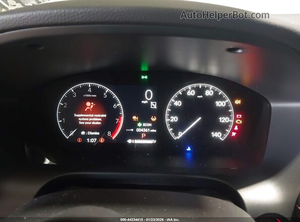 3CZRZ2H55SM791970 2025 HONDA HR-V Black Widok tylnych siedzeń