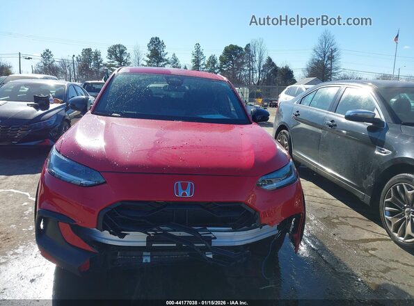 3CZRZ2H57RM770225 2024 HONDA HR-V Red Widok deski rozdzielczej