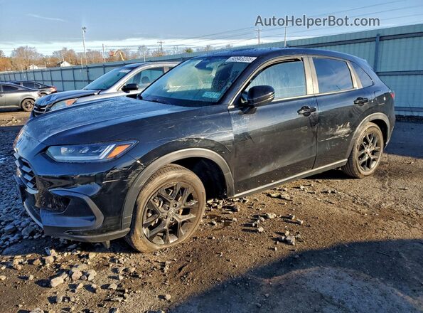 3CZRZ2H58RM765647 2024 HONDA HR-V Black Przód lewy