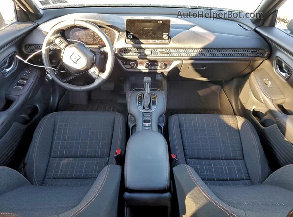 3CZRZ2H58RM765647 2024 HONDA HR-V Black Widok deski rozdzielczej