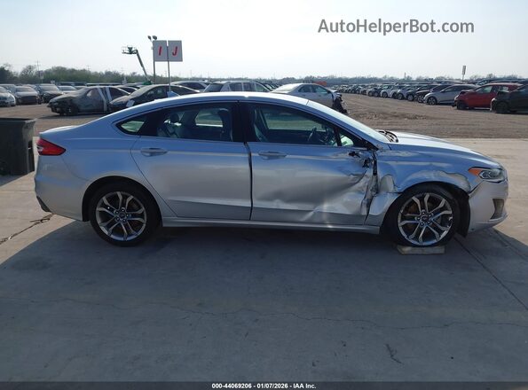 3FA6P0CD4KR234171 2019 FORD FUSION Серебряный Вид задней части салона