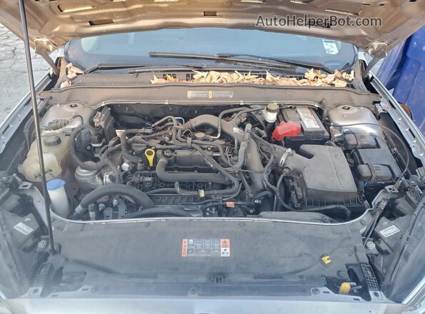 3FA6P0CD9LR196163 2020 FORD FUSION Серебряный Вид задней части салона