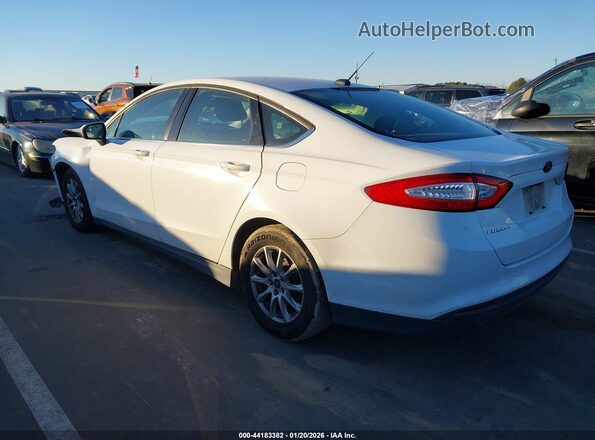 3FA6P0G70GR163708 2016 FORD FUSION Белый Задняя левая четверть