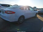 2016 Ford Fusion S Белый vin: 3FA6P0G70GR163708