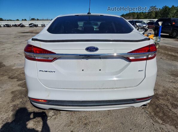 3FA6P0H74HR237020 2017 FORD FUSION Белый Вид сзади