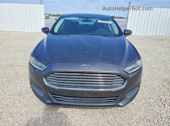 3FA6P0HD1GR199444 2016 FORD FUSION Серый Вид спереди