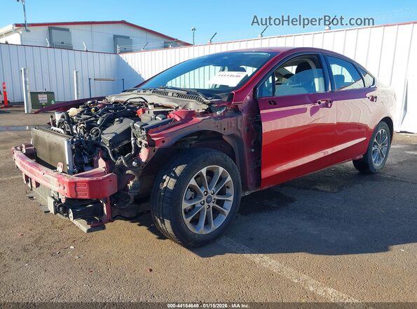 3FA6P0HD5LR149611 2020 FORD FUSION Red Przód lewy