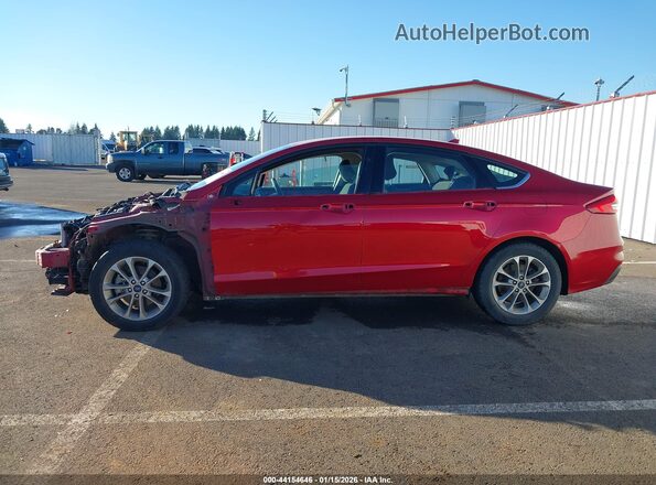 3FA6P0HD5LR149611 2020 FORD FUSION Red 