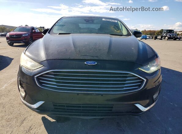 3FA6P0HD6LR229130 2020 FORD FUSION Black Դիմացի տեսք