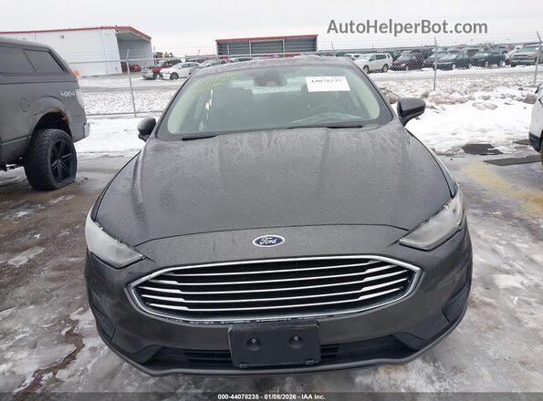 3FA6P0HDXKR214533 2019 FORD FUSION Серый Вид щитка приборов