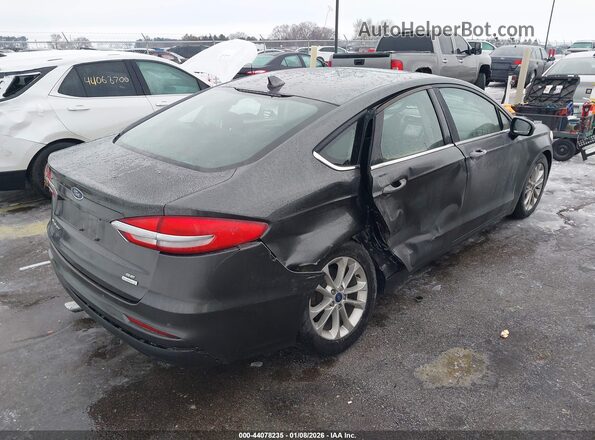 3FA6P0HDXKR214533 2019 FORD FUSION Серый Задняя правая четверть