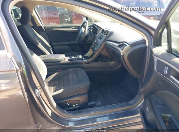 3FA6P0LU0JR247983 2018 FORD FUSION HYBRID Серый Вид салона спереди
