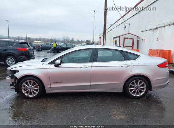 3FA6P0LU1HR285233 2017 FORD FUSION HYBRID Silver 