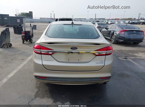 3FA6P0LU2HR230516 2017 FORD FUSION HYBRID Бежевый 