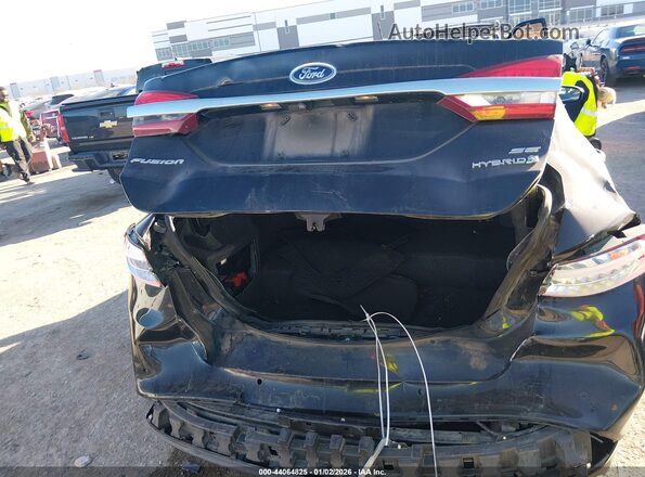 3FA6P0LU3JR243314 2018 FORD FUSION HYBRID Black 