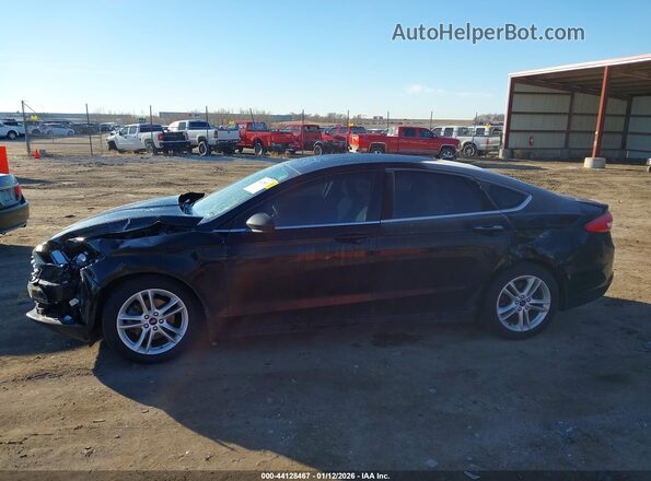 3FA6P0LU8JR124805 2018 FORD FUSION Черный Панорамный вид салона 360°