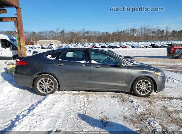 3FA6P0LUXKR266722 2019 FORD FUSION HYBRID Серый Панорамный вид салона 360°