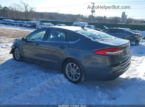 3FA6P0LUXKR266722 2019 FORD FUSION HYBRID Серый Задняя левая четверть