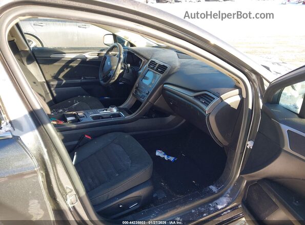 3FA6P0LUXKR266722 2019 FORD FUSION HYBRID Серый Вид салона спереди