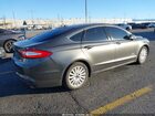 2016 Ford Fusion Energi Se Luxury Серый vin: 3FA6P0PU3GR229349
