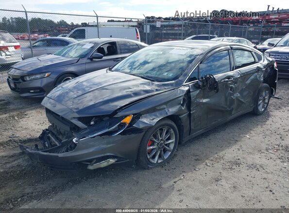 3FA6P0PU4HR184018 2017 FORD FUSION ENERGI Серый Передняя левая четверть