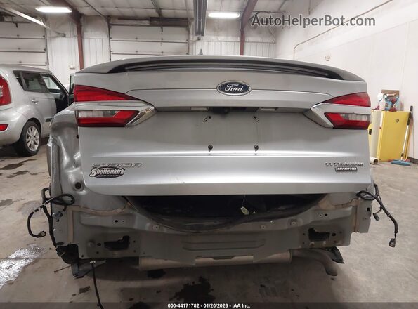 3FA6P0RU9LR139775 2020 FORD FUSION HYBRID Серебряный 