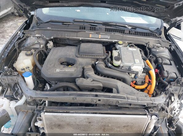3FA6P0RUXLR157220 2020 FORD FUSION HYBRID Серый Вид сзади