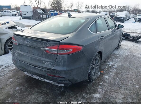 3FA6P0RUXLR157220 2020 FORD FUSION HYBRID Серый Задняя правая четверть