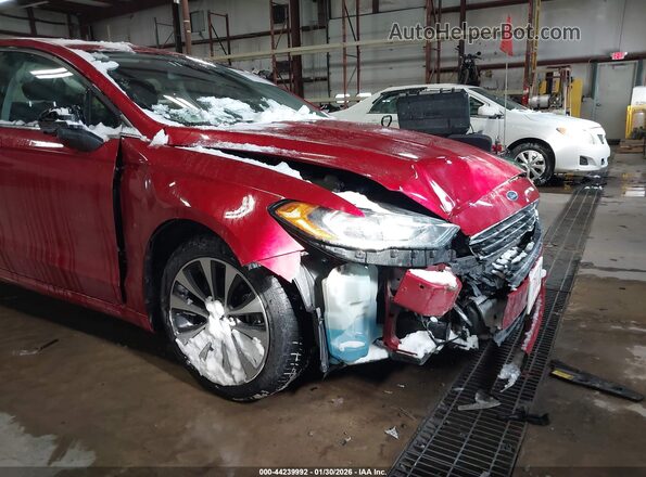 3FA6P0T90LR218353 2020 FORD FUSION Red წინა ხედი