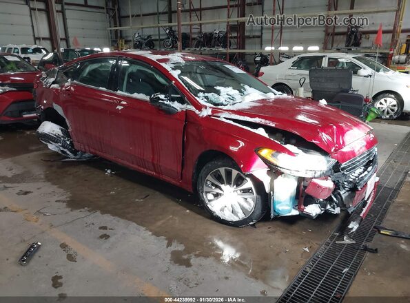 3FA6P0T90LR218353 2020 FORD FUSION Red წინა მარჯვენა