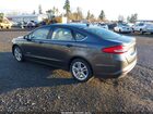 2018 Ford Fusion Hybrid S Серый vin: 3FA6P0UU8JR142087