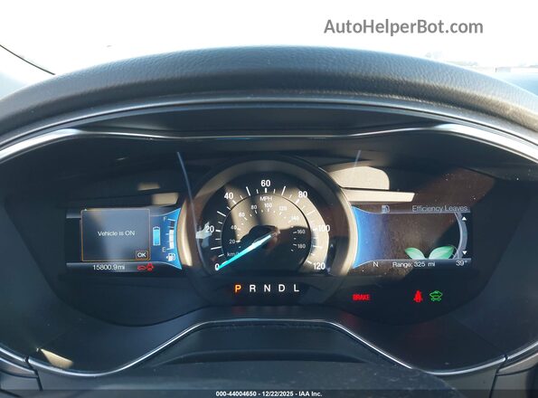3FA6P0UU8JR142087 2018 FORD FUSION HYBRID Серый Вид задних сидений