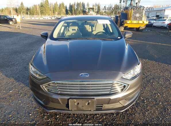 3FA6P0UU8JR142087 2018 FORD FUSION HYBRID Серый Вид щитка приборов