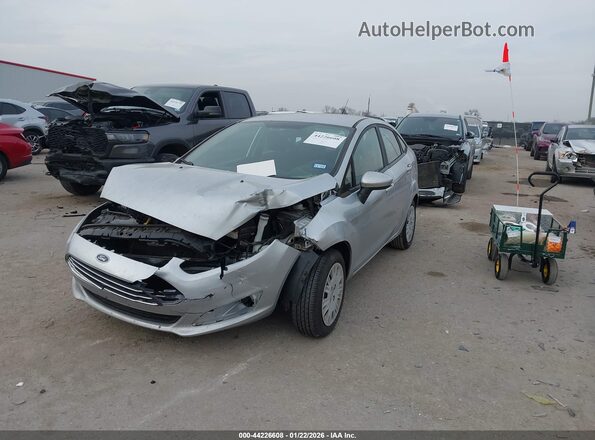 3FADP4AJ0KM102836 2019 FORD FIESTA Серебряный Передняя левая четверть