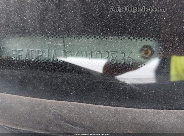 3FADP4AJ0KM102836 2019 FORD FIESTA Серебряный Вид подкапотного пространства
