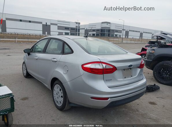 3FADP4AJ0KM102836 2019 FORD FIESTA Серебряный Задняя левая четверть