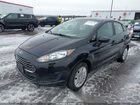 2019 Ford Fiesta S Black vin: 3FADP4AJ3KM122952