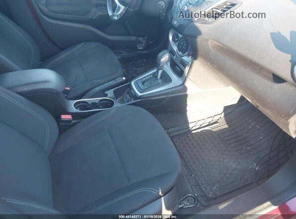 3FADP4BJ0GM192740 2016 FORD FIESTA Red Вид салону спереду